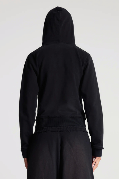 Zmma Military Hoodie - Black