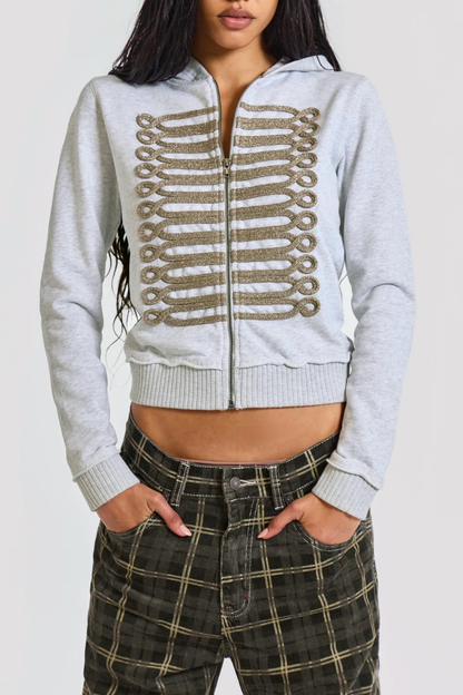 Zmma Military Hoodie - Grey