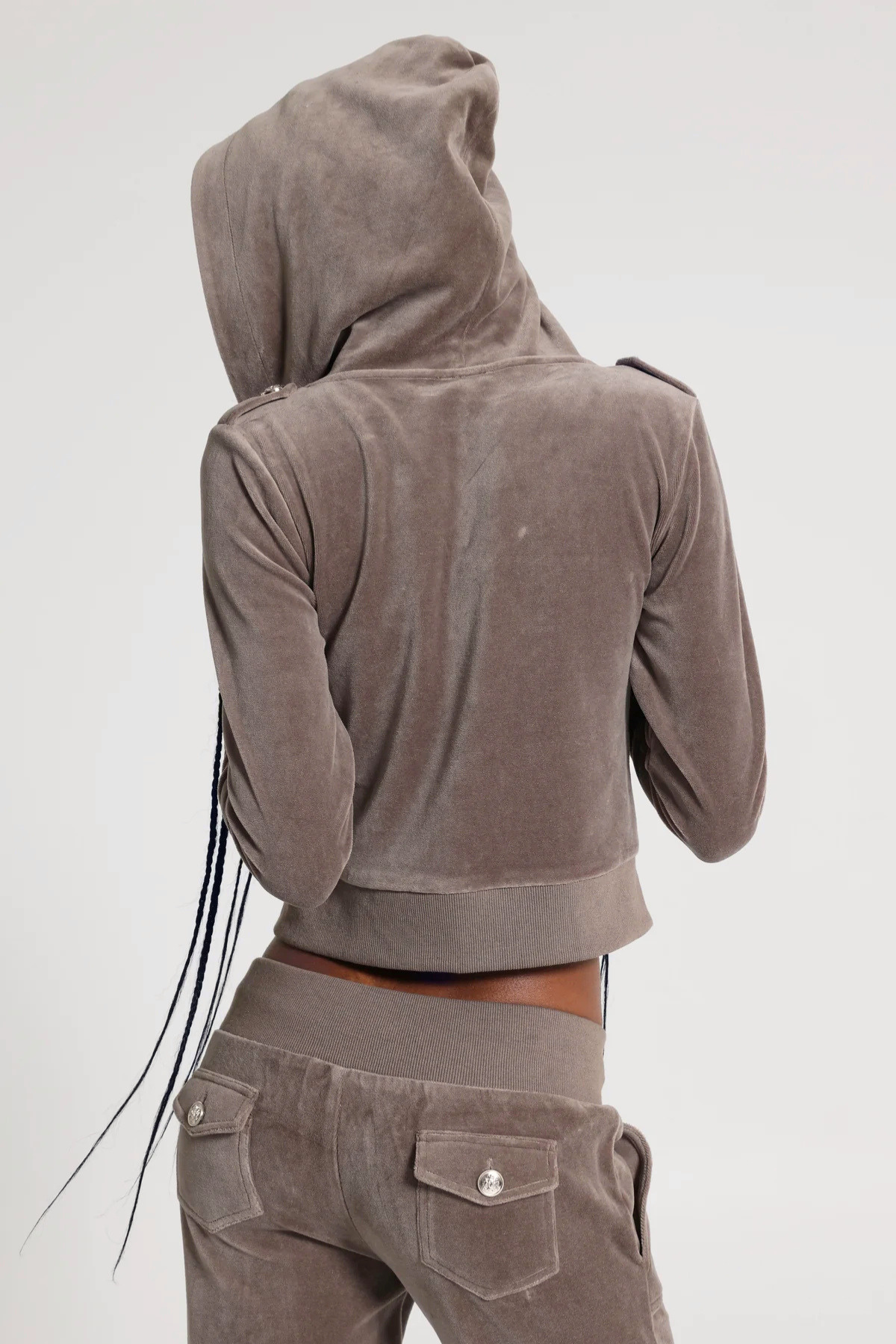 Zmma Military Velvet Hoodie