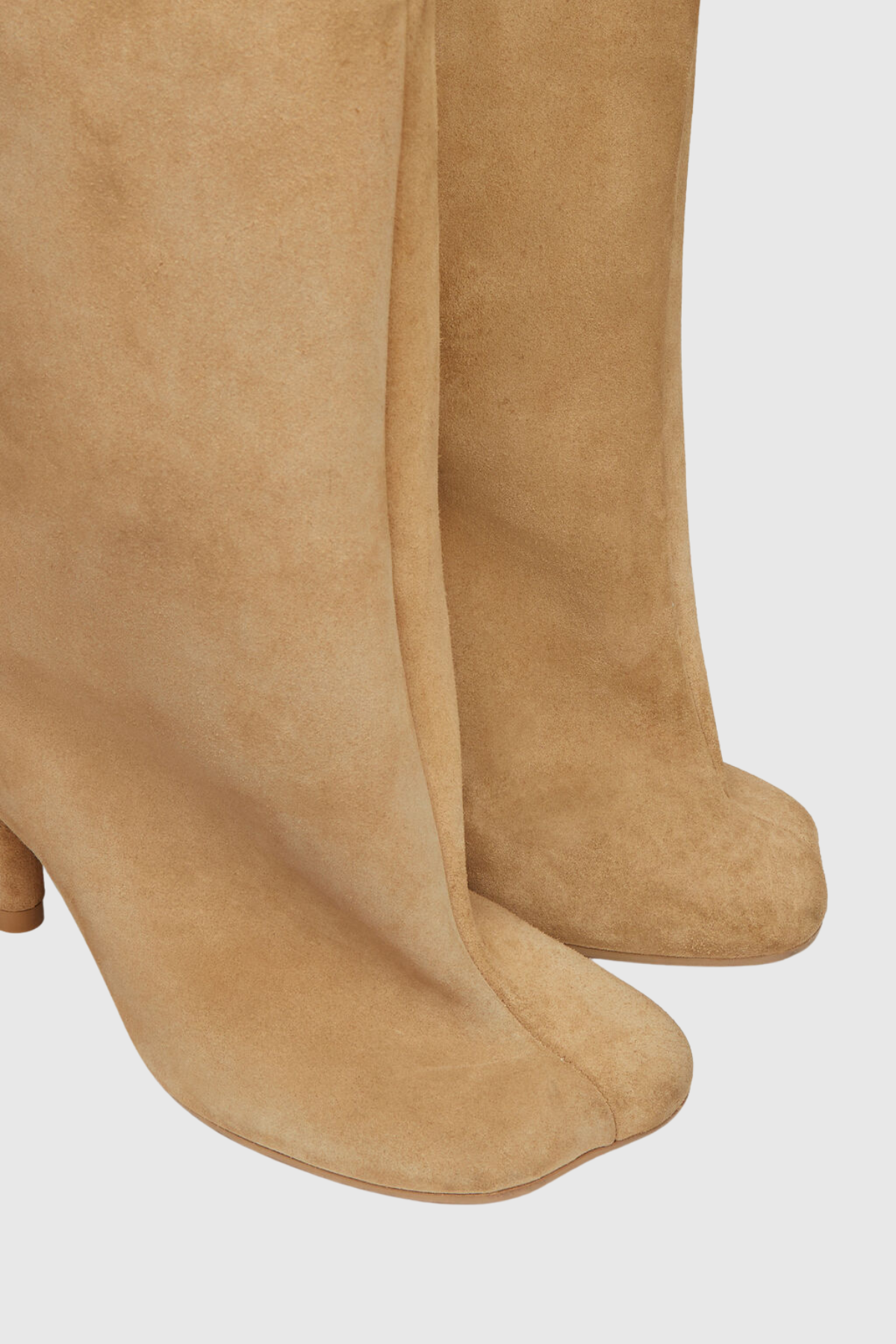 Zule Suede Knee High Stiletto Boots
