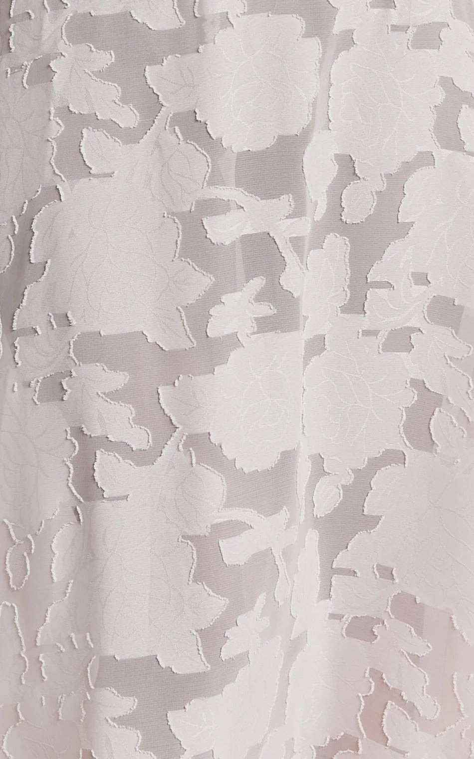 Sheer Jacquard Maxi Dress in Pink