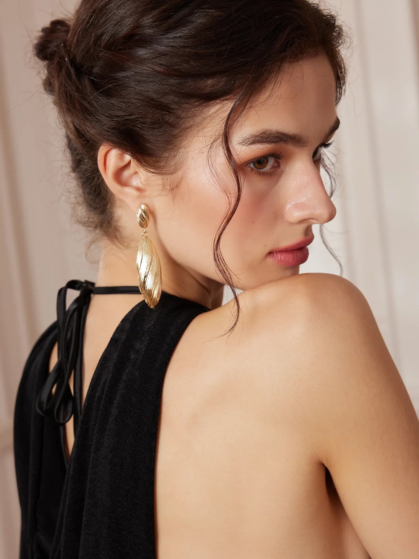 Golden Shell Earrings