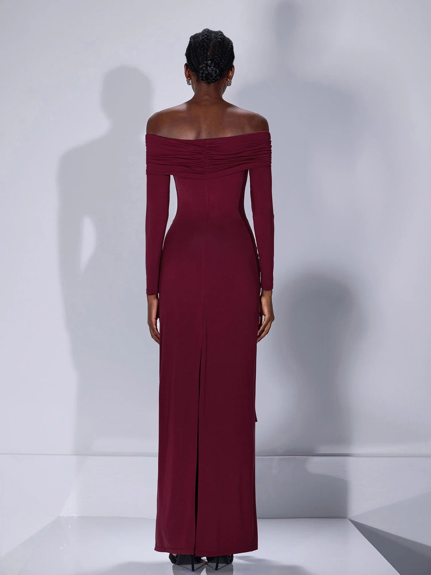 Strapless Bodycon Bandage Maxi Dress